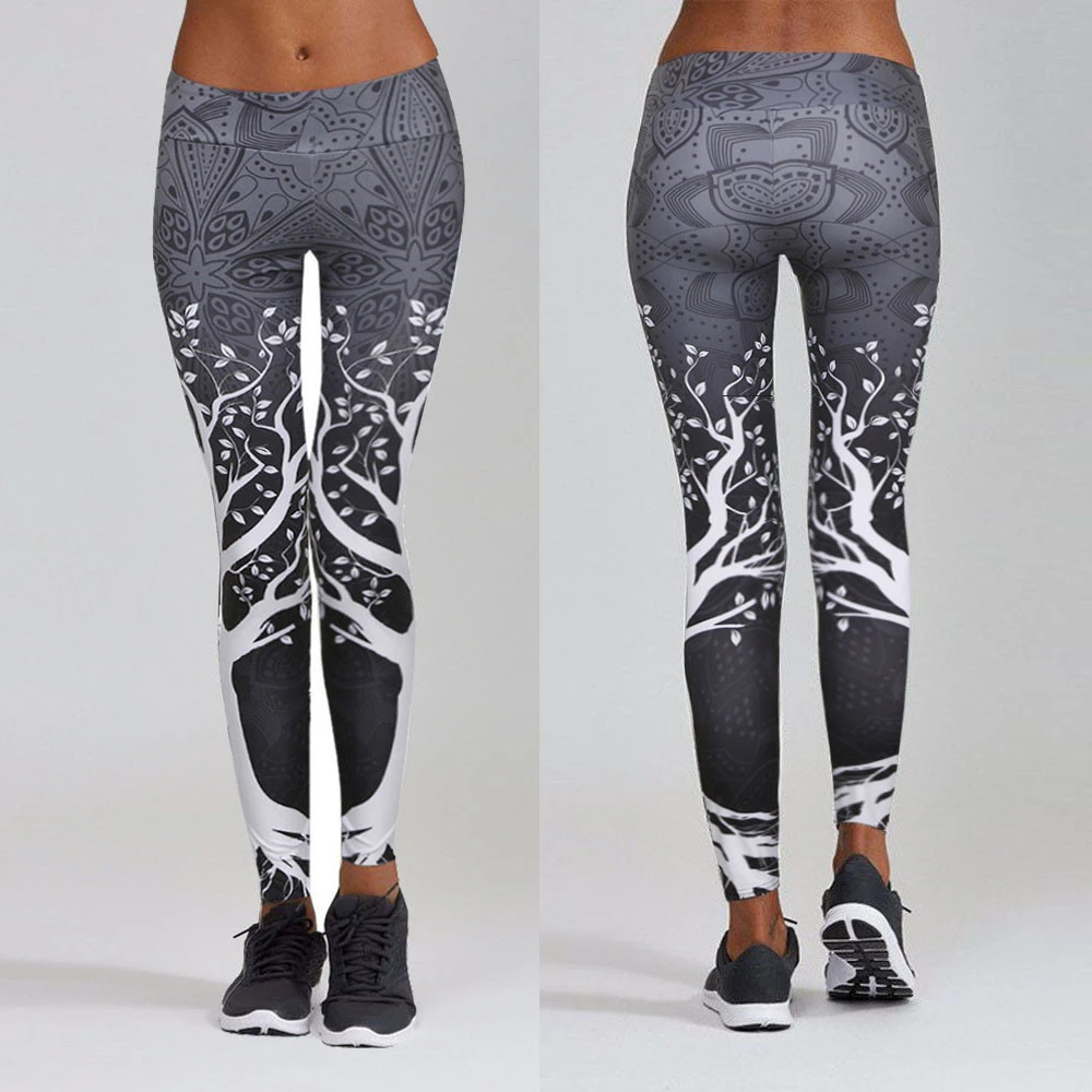 skinny girl wearing leggings