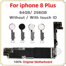 Разблокировка icould для iPhone 8 Plus материнская плата без/с сенсорным ID ремонт оригинальная материнская плата для iPhone 8 5,5 дюймов