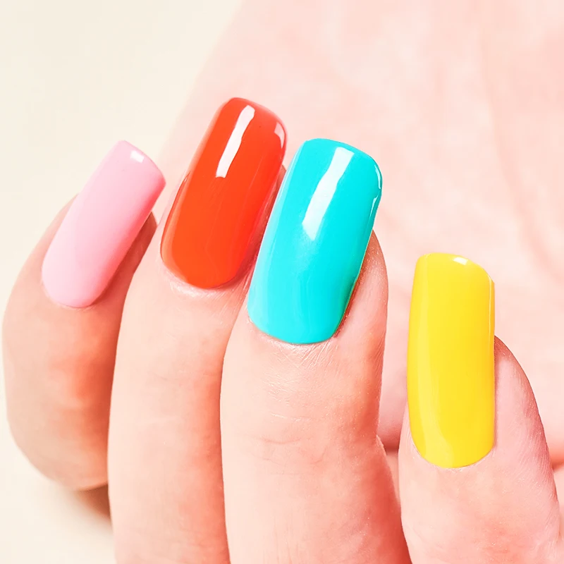 MEET ACROSS 2/4pcs набор гель лаков для ногтей 8ml блестящих УФ гелей Гель лак маникюра