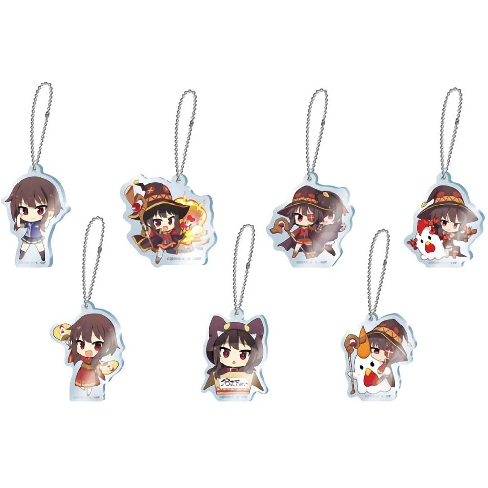 

KonoSuba Kono Subarashii Sekai ni Syukufuku Wo Anime Megumin Acrylic Keychain