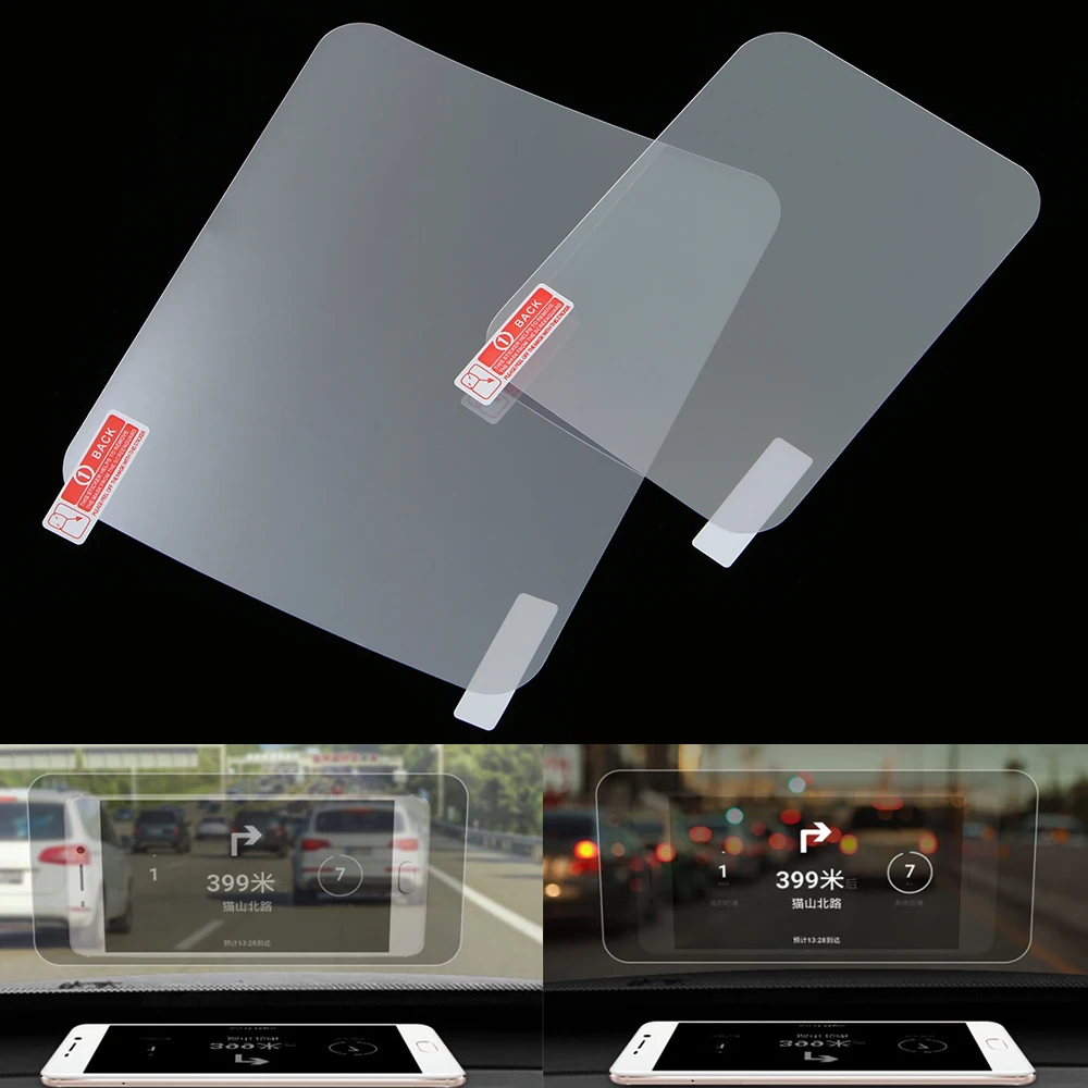 Head Up Display Hud Film schützender reflektierender Bildschirm 5,9 * 4,9