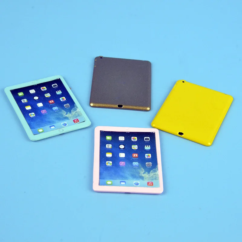 Миниатюрный Кукольный домик 1:12 мини ipad 1:6 мебель игрушка подходит для нового