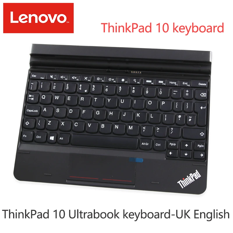 Lenovo ThinkPad 10 ультрабук с клавиатурой Великобритания английский 4X30E68124 EA550023 2 в 1
