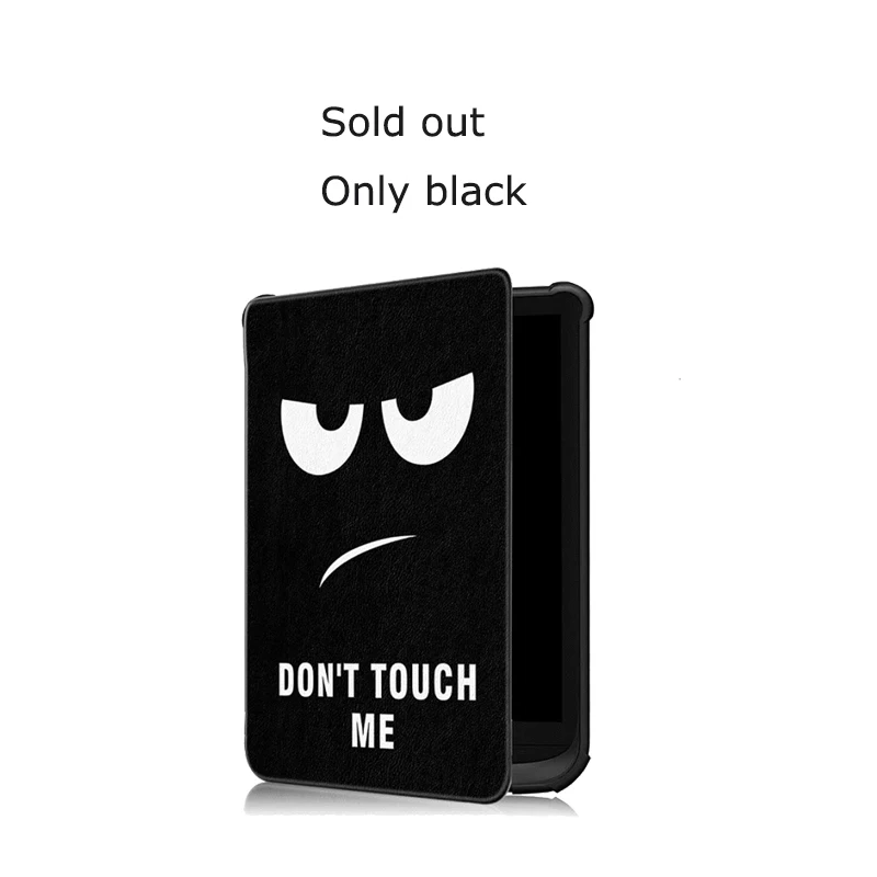 

Solid Cover for Pocketbook 616 627 632 Ultra Slim Smart PU Leather Case funda for PocketBook Touch Lux 4/Basic Lux 2 case