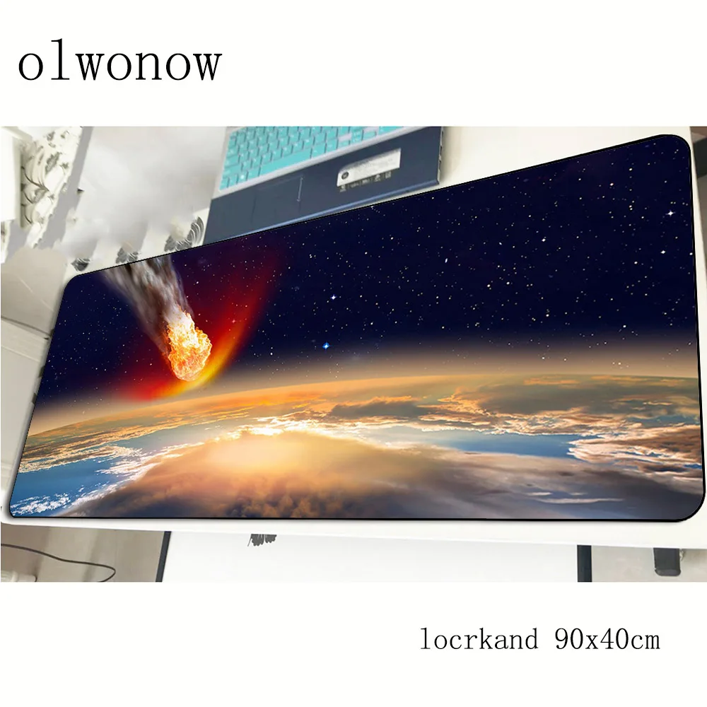Пространства фантастического коврик для мыши Туманность 800x400x4 мм колодки