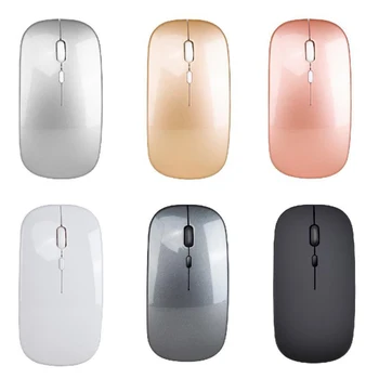 

2.4Ghz Wireless Mouse Rechargeable Wireless Mouse Charging Silent Mouse with USB Receive 500mAh Ergonomics Optical Mouse