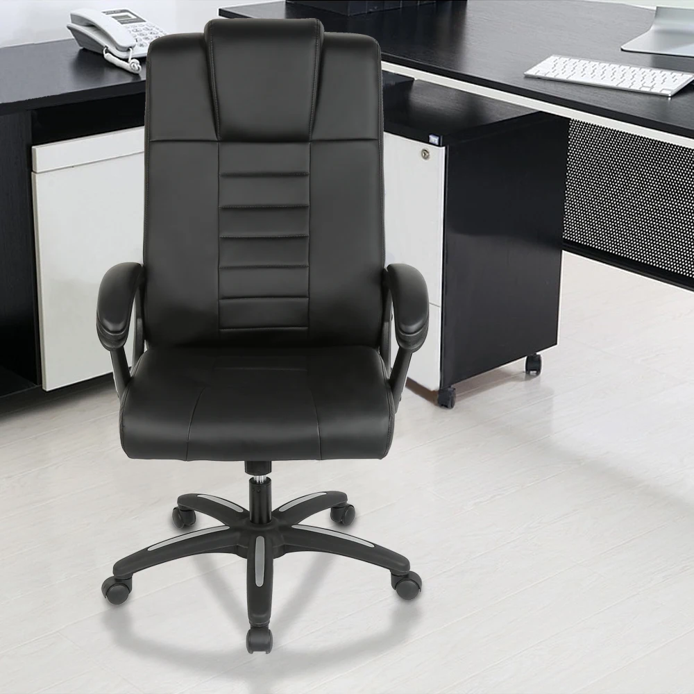 Регулируемое офисное компьютерное кресло руководителя Эргономичный с высокой спинкой искусственная кожаное кресло исследование кресла