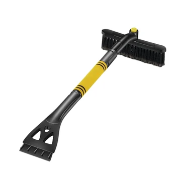 

35Inch Extendable Car Snow Brush with Squeegee and Ice Scraper Tool Shove for Auto SUV Truck Windshield