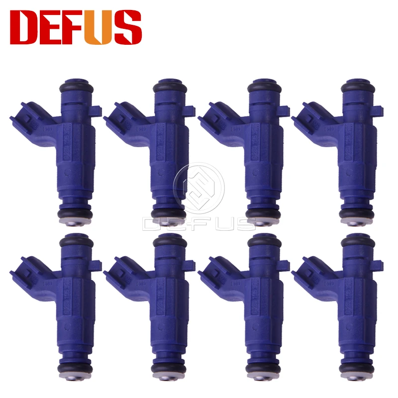 

DEFUS 8PCS OEM 0280156300 Fuel Injector For Cadillac Chevrolet Equinox CTS SRX 3.6L 08-09 High Quality Car Gasoline Nozzle New