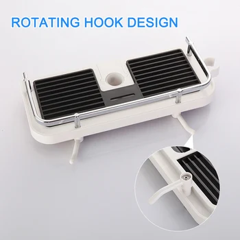 

'The Best' Multifunctional Shower Lift Bar Storage Rack Punch-free Shower Rod Storage Tray 889