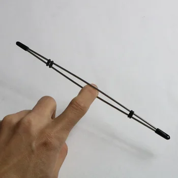 Double Bar Adjustable BDSM Play Extreme Nipple Clamps with Silding Tensioner Sex Toys for Women 3