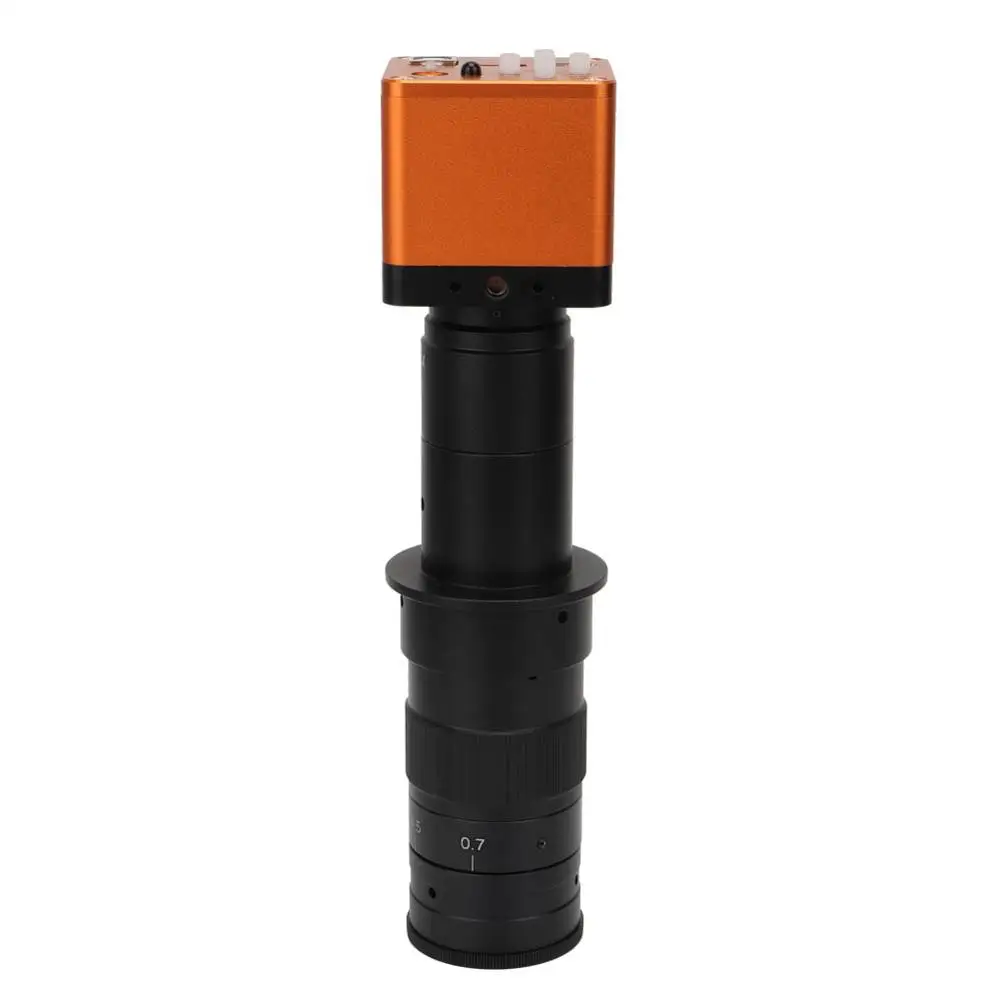 34mp HDMI Industrial Microscope Camera USB Digital Microscope with 180x Lens 100-240V Microscope Magnifier