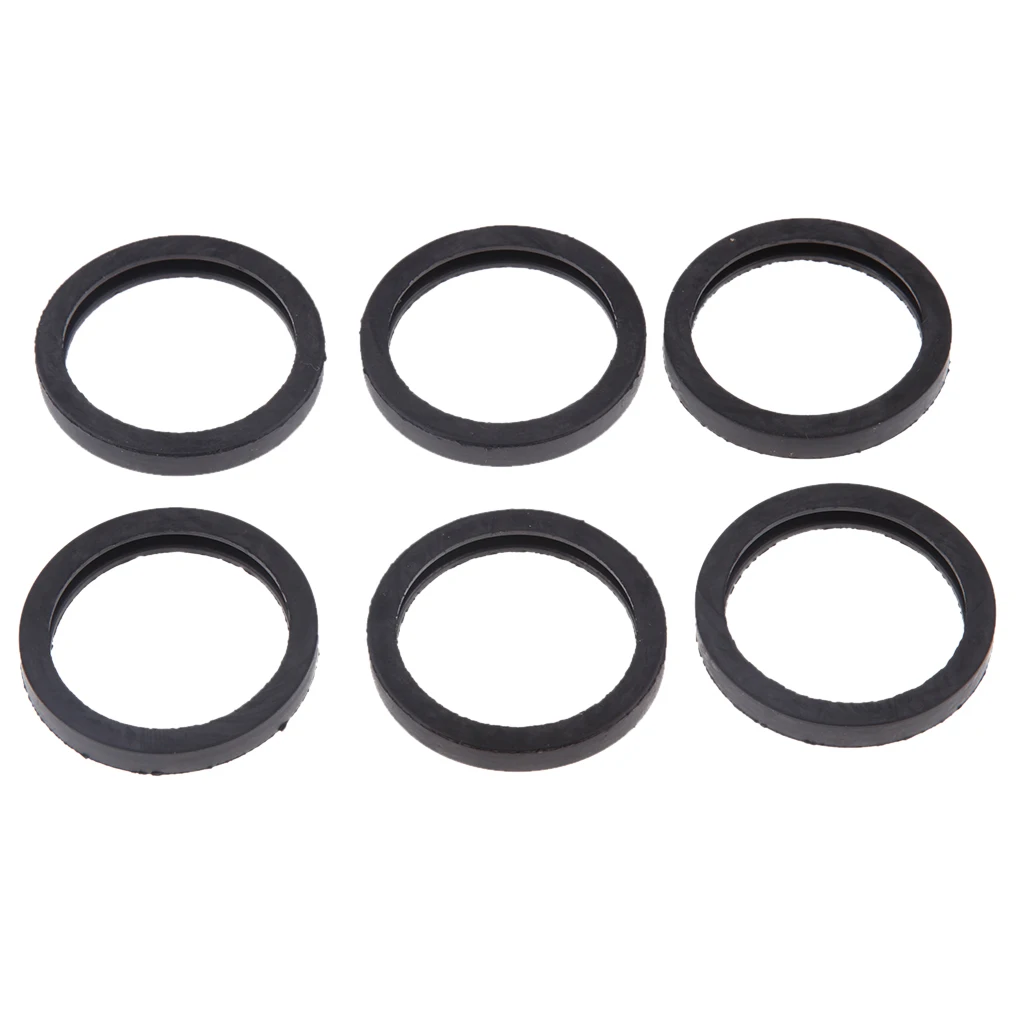 6 Pieces Rubber Gaskets Gas Can Spout for Plastic 5 Gal 10 20L Fuel Tank Spout