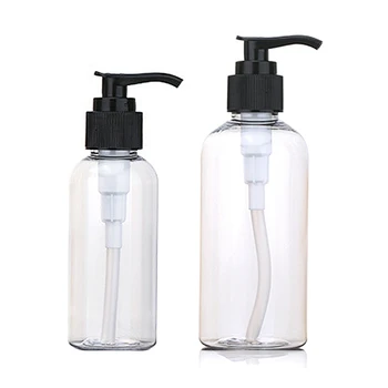 

New Transparent Empty Spray Bottles 100ml/200ml Plastic Mini Refillable Container Empty Cosmetic Containers