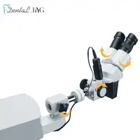 Dental mikroskop obuoczny obrotowy sprzęt stomatologiczny narzędzie Spot LED Light mikroskop dla dentystów 4