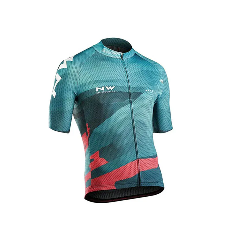 NW 2019 NORTHWAVE летний триатлон Мужская велосипедная майка короткий рукав набор