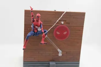 

15cm Marvel Spiderman joint Movable Scenes Movie Anime Figure Toy Collection Model Toy Action figure for friends gift