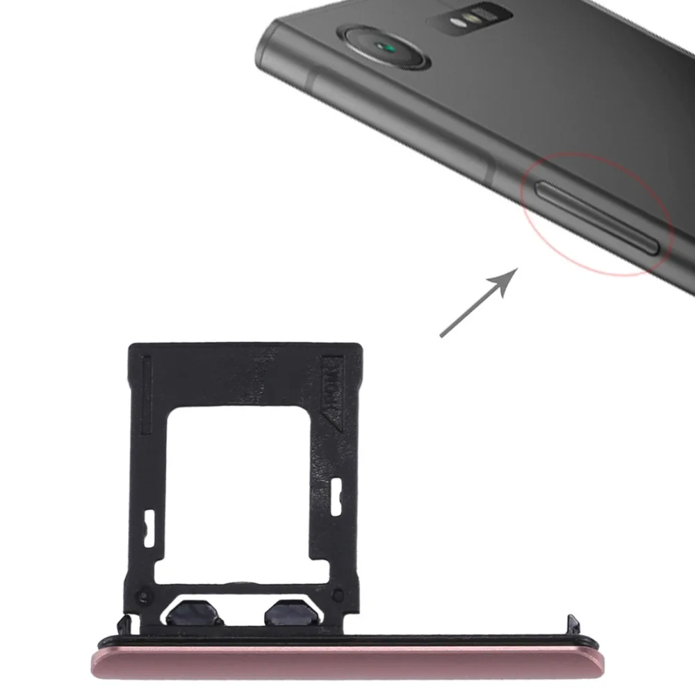 Лоток для sim карт Sony Xperia XZ1 + слот слота Micro SD адаптер сменная деталь| |