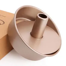 1 шт. 8 дюймов антипригарный пирог плесень средство для выпечки торта Сковорода Из Углеродистой Стали в комплекте формы для выпечки шампанское золото для сладкого магазина бытовой