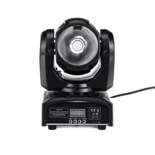 65 Вт светодиодный RGBW 4в1 луч движущаяся голова светильник 60 Вт Луч движущаяся голова s светильник s супер яркий светодиодный DJ Точечный светильник фирмы "DMX" контрольный светильник s