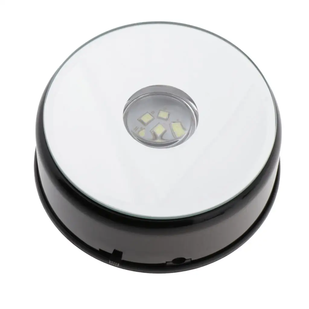 Motorized Photography Display, 360 Degree Electric Rotating Turntable, Automatic Revolving Platform for Product or Cake Display