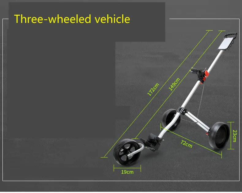 PGM портативный автомобиль для гольфа складной нажимной мешок для гольфа автомобиля QC002