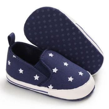 

2020 Newborn Baby Cute Boys Girls Canvas Star First Walkers Soft Sole Shoes baby girl shoes toddler shoes infant girl shoes