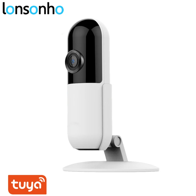 Lonsonho Беспроводная Смарт Wifi IP камера 1080P 2MP Tuya Smart Life двухстороннее аудио ночное видение датчик движения Умный дом Безопасность