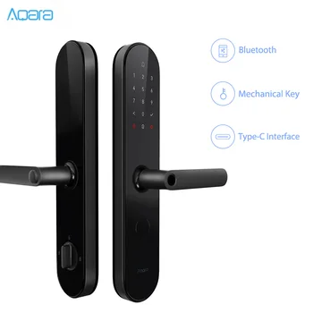 

Aqara Smart Life N100 Smart Door Lock With HomeKit Bluetooth 5.0 Gateway Unlock With Fingerprint, Password NFC By Phone