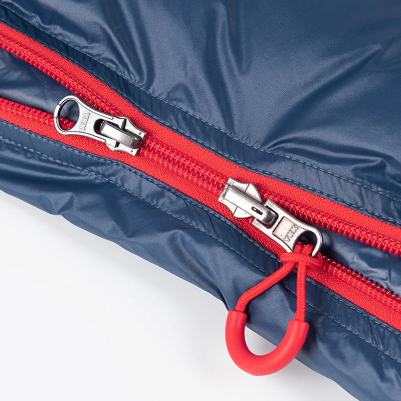 Nylon Goose Down Sleeping Bag Ultralight Envelope Type For Outdoor Camping