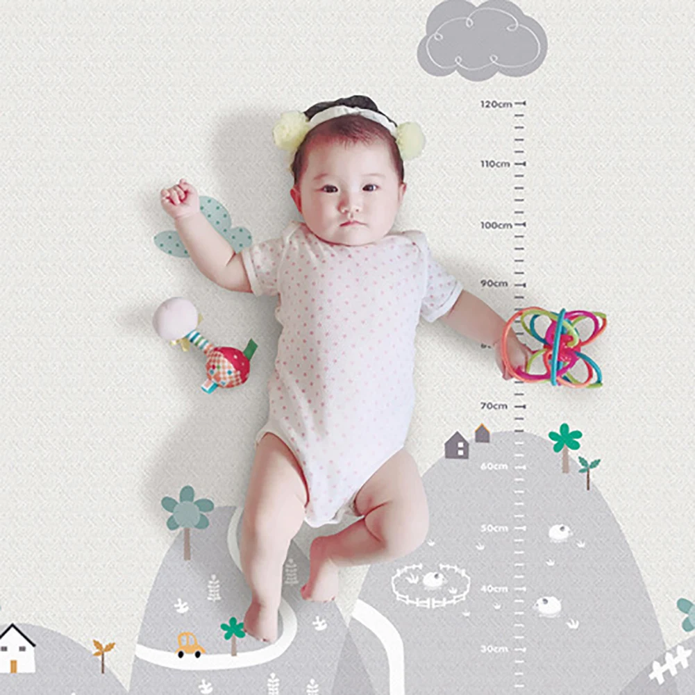 200x180x1cm Waterproof Non-slip Kids Baby Game Crawling Mat Pad Blanket Carpet durable and comfortable