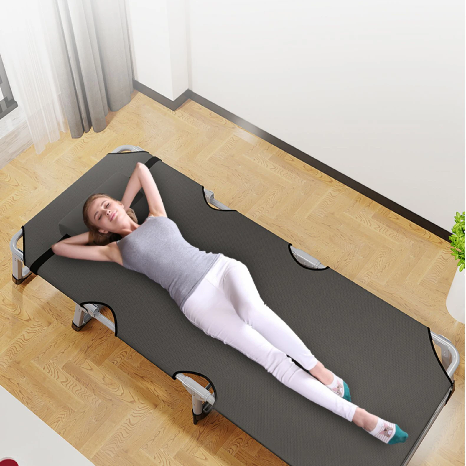 Vouwen Lakens Eenvoudige Maart Thuis Begeleidende Volwassen Draagbare Couch Kantoor Lunchpauze Siësta Bed Lounge Stoel Vouwen Lakens Eenvoudige Maart Thuis Begeleidende Volwassen Draagbare Couch Kantoor Lunchpauze Siësta Bed Lounge Stoel