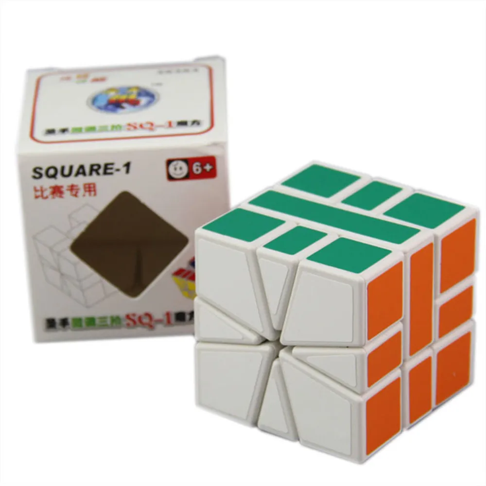ShengShou SQ1 3x3x3 Torsion волшебный куб быстрый ультра-Гладкий 3x3 кубар-Рубик на скорость образование интеллект детские игрушки подарок
