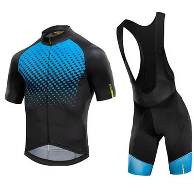 cycling jersey set 6 Джерси для велоспорта профессиональная команда Marwick Летняя мужская Спортивная рубашка для велоспорта Триатлон брюки с фартуком одежда для велоспорта - Цвет: cycling jersey set 6