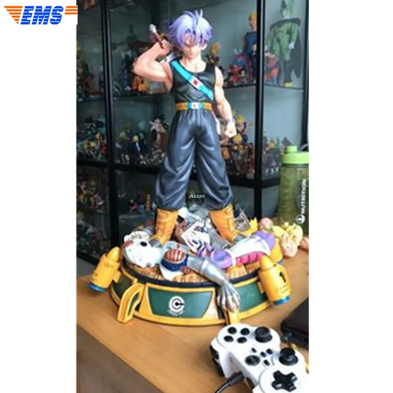 2" Dragon Ball Z статуя Супер Saiyan бюст Torankusu полноразмерные Портретные трусы Искусство ремесло GK модель игрушки коробка 50 см Z2604