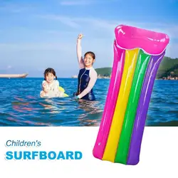 New Inflatable Pool Lounger Summer Party Transparent Reusable PVC Creative Multicolor Washable Pool Float Children Floating Row