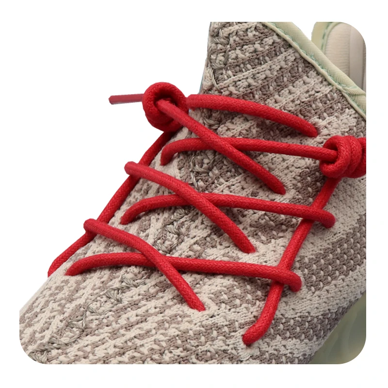 

Coolstring 3MM Shoe Accessory Waxed Thiny Round Cord Men Women Sneaker Lace 9 Colours For Adult&Kid sznurówki Drop Shipping