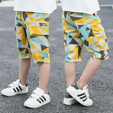 Модные летние шорты для мальчиков, одежда для мальчиков, Детские хлопковые спортивные повседневные пляжные шорты для мальчиков, детские шорты для мальчиков 3-12 лет