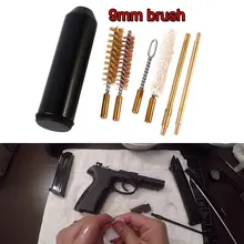 Cleaning Brush Rifle Accessories Firearms Cleaning Rifle Brush Cleaner Tactics Tools Black 7pcs.38/.357/9mm Airsoft