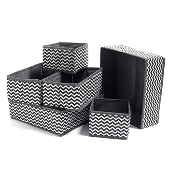 

Collapsible Underwear Bra Organizer Storage Box Drawer Closet Organizer Box For Underwear Scarfs Socks Bra Multi Size