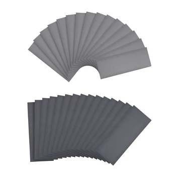 

uxcell 15pcs Waterproof Sandpaper Wet Dry Sand Paper for Wood Furniture Finishing Metal Sanding Automotive Polishing 18size