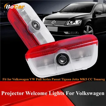 

2 Pcs Projector Laser Led Shadow Welcome Light For Volkswagen Full Series For Touareg/New Passat/Lamando/Golf/Beetle/Arteon