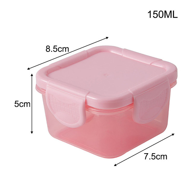 Lunch Box Wheat Straw Food Storage Container Children Kids School Office Portable Infant Feeding Storage Bento Box
