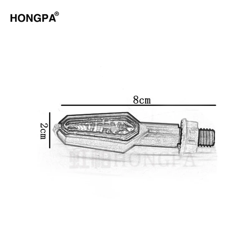 2 шт. 12 В Универсальный мотоцикл 3+ 6 светодиодный 2 провода поворотник мигающий индикатор светильник лампа для Kawasaki Suzuki Honda Yamaha