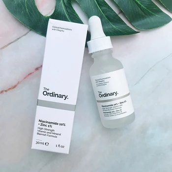 

The Ordinary Niacinamide 10% + Zinc 1% Face Foundation Primer Makeup Whitening Serum Oil Balance Reduce Skin Blemishes Base