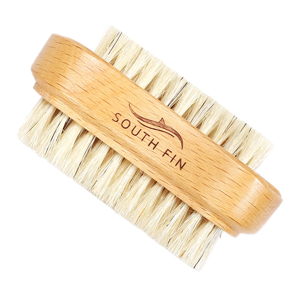 Nail Brush for Cleaning, Fingernail Scrub  Brushes for Toes and Nails, Easy Wood Handle, Nail Brush Cleaner for Men and Women