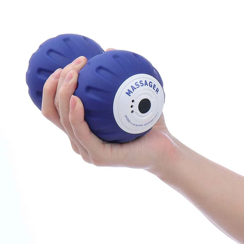 Электрический Вибрационный арахисовый мяч мышцы расслабляющий Домашний Тренажерный Зал Фитнес Йога перезаряжаемый портативный массажер