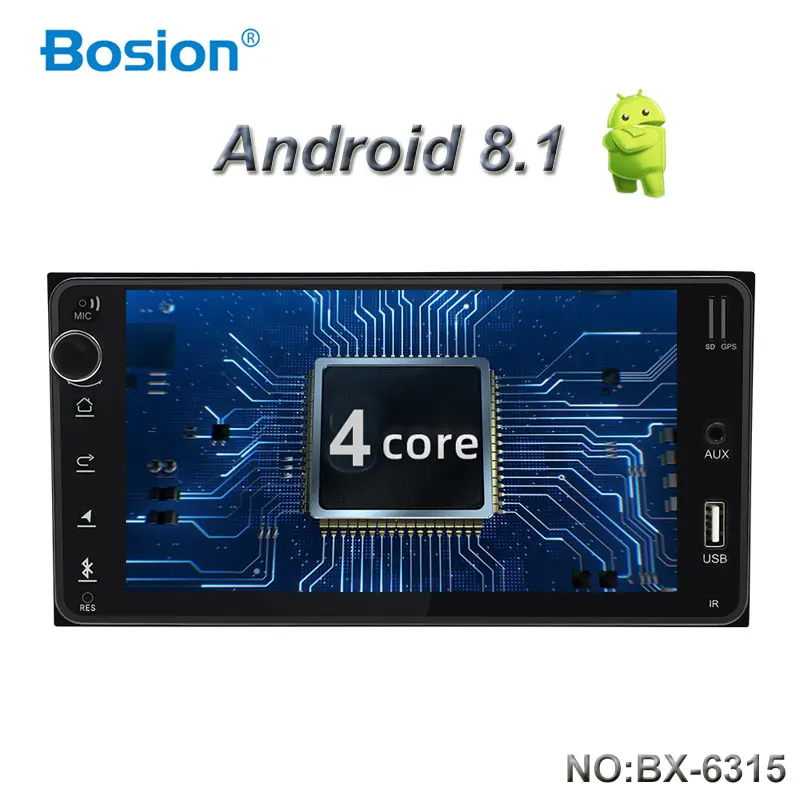 

Bosion Android 8.1 car dvd for toyota corolla 2 Din Universal car radio with navigation Bluetooth Wifi BT car stereo gps player