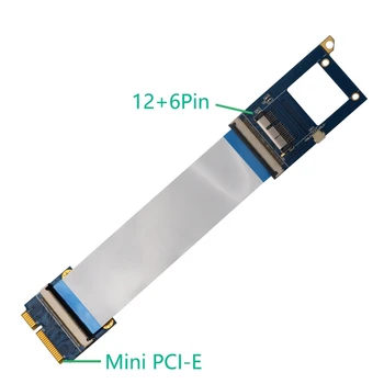 

Mini PCI-E to BCM94360CD Network Card Adapter Flexible Extender Extension Cable for Mac OS Hackintosh