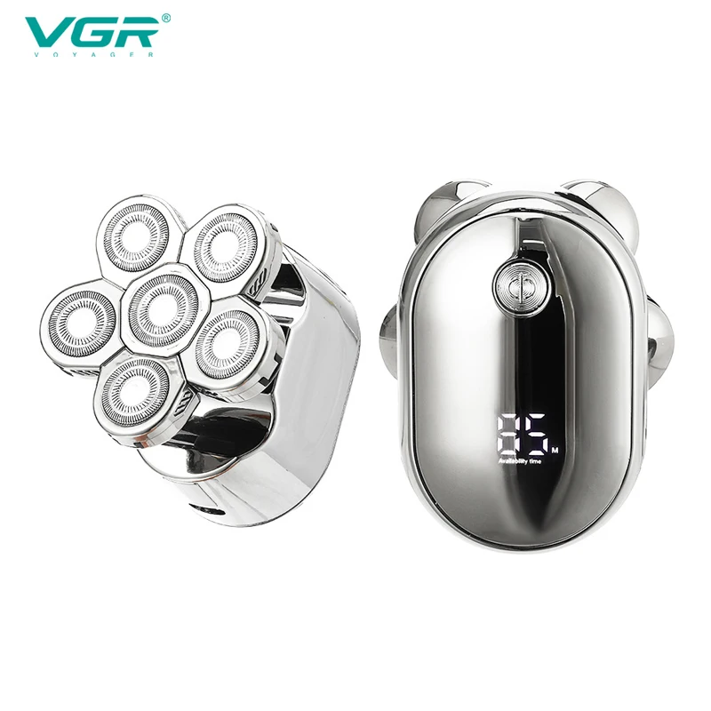 Top-selling V-395 Portable 6-head Razor VGR Professional Shaver Premium Electric with 4D Floating and IPX6 Waterproof | Бытовая техника